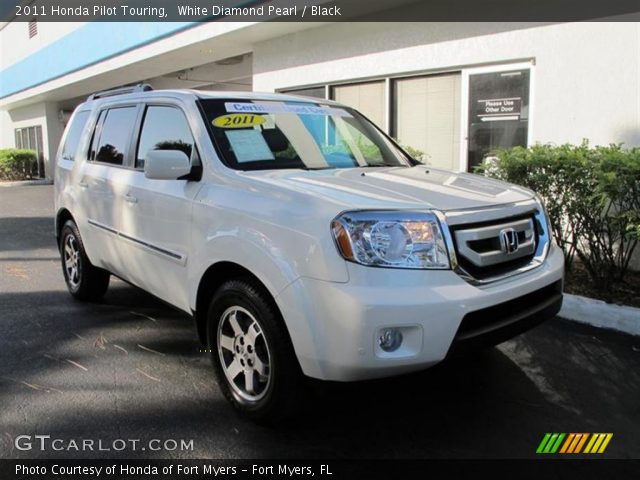 2011 Honda Pilot Touring in White Diamond Pearl