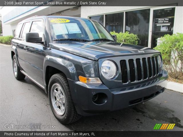 2008 Jeep Patriot Sport in Steel Blue Metallic