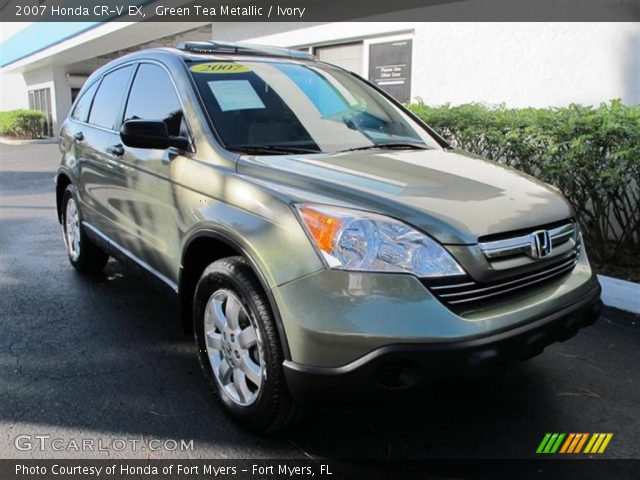 2007 Honda CR-V EX in Green Tea Metallic