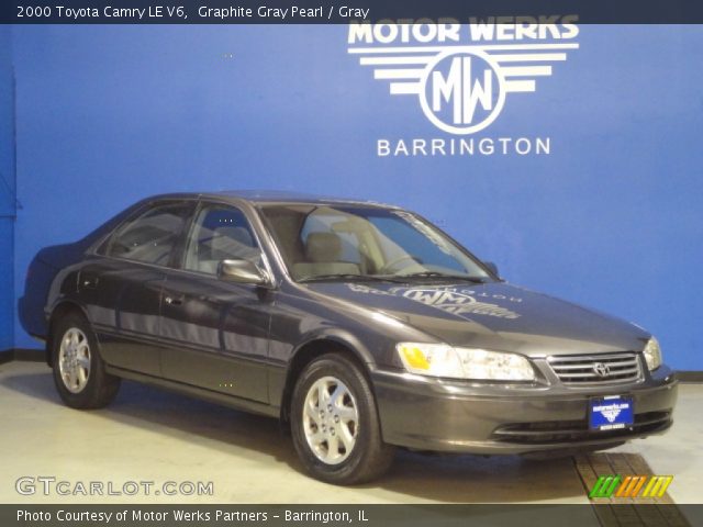 2000 Toyota Camry LE V6 in Graphite Gray Pearl