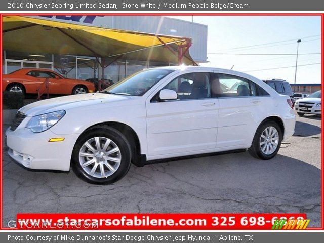 2010 Chrysler Sebring Limited Sedan in Stone White
