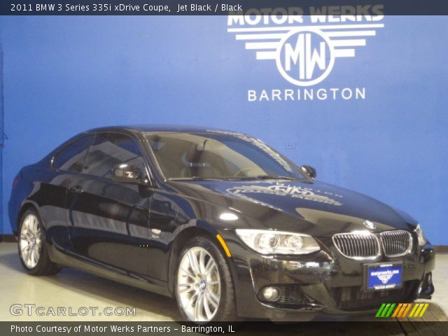 2011 BMW 3 Series 335i xDrive Coupe in Jet Black