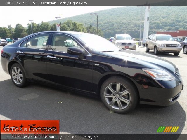2008 Lexus ES 350 in Obsidian Black