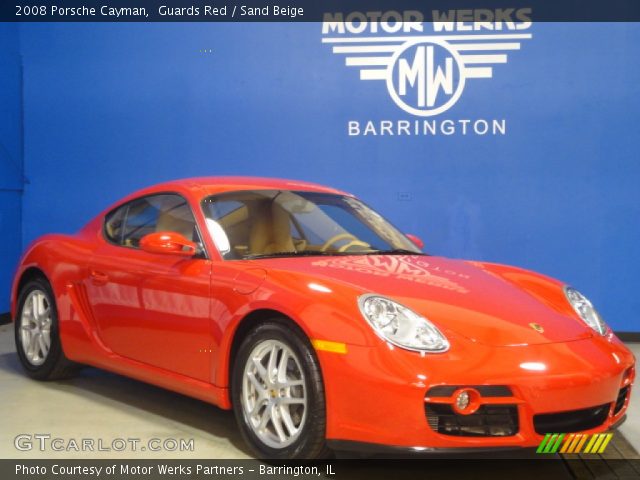 2008 Porsche Cayman  in Guards Red