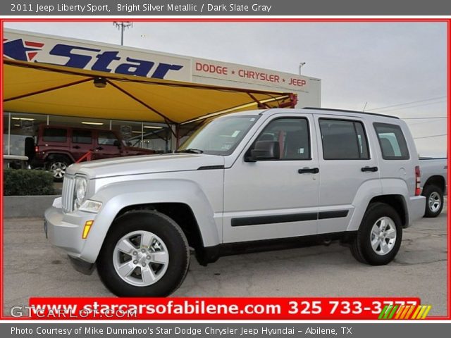 2011 Jeep Liberty Sport in Bright Silver Metallic