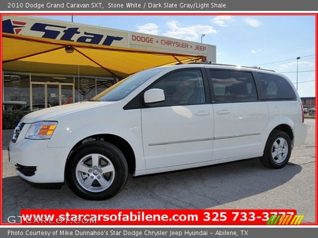 2010 Dodge Grand Caravan SXT in Stone White