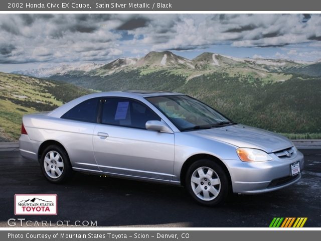 2002 Silver honda civic #4