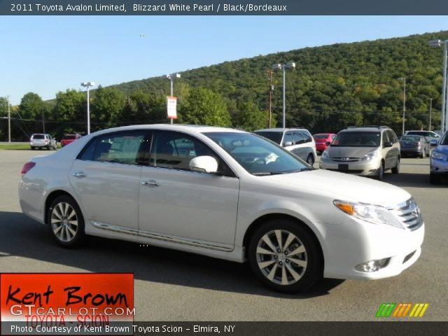 2011 Toyota Avalon Limited in Blizzard White Pearl