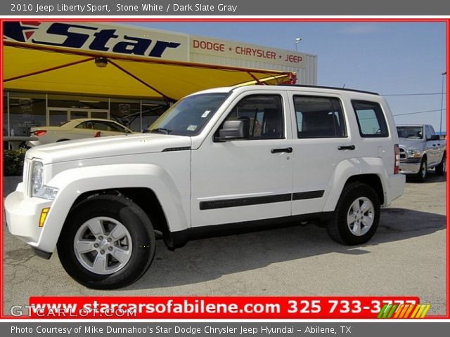2010 Jeep Liberty Sport in Stone White