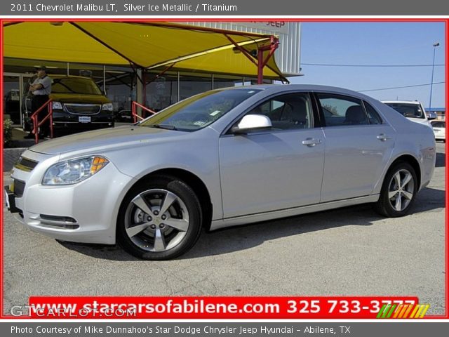 2011 Chevrolet Malibu LT in Silver Ice Metallic