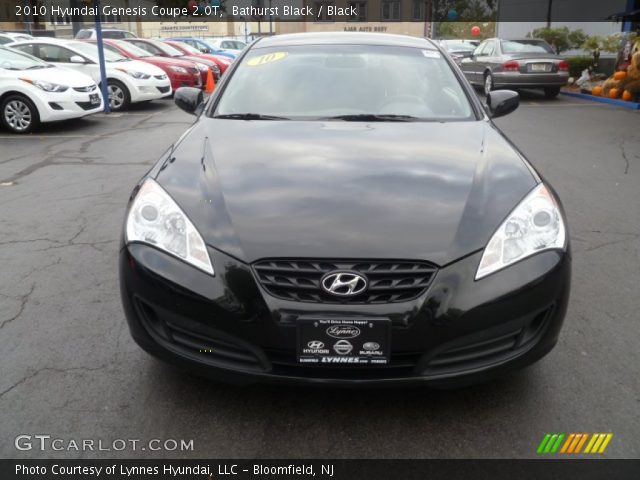 2010 Hyundai Genesis Coupe 2.0T in Bathurst Black