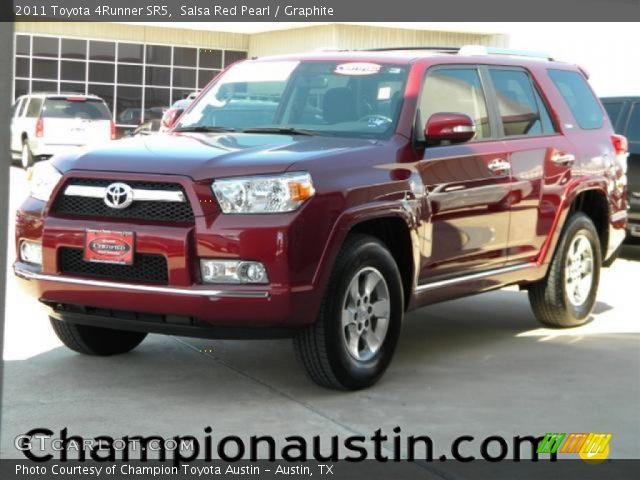 2011 Toyota 4Runner SR5 in Salsa Red Pearl