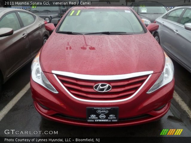 2011 Hyundai Sonata GLS in Venetian Red