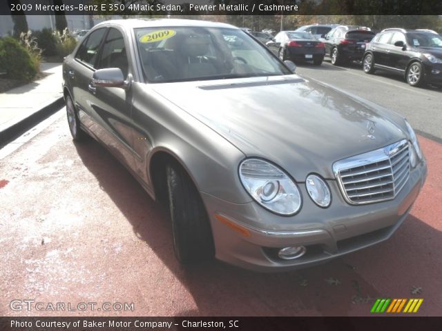 2009 Mercedes-Benz E 350 4Matic Sedan in Pewter Metallic