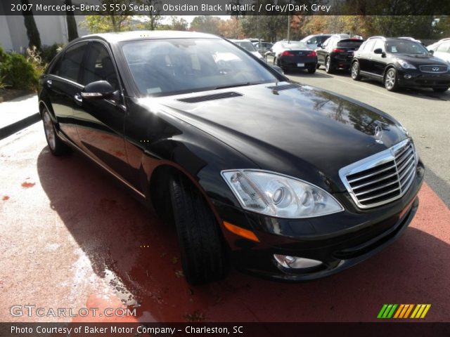 2007 Mercedes-Benz S 550 Sedan in Obsidian Black Metallic