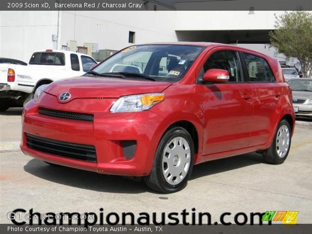 2009 Scion xD  in Barcelona Red