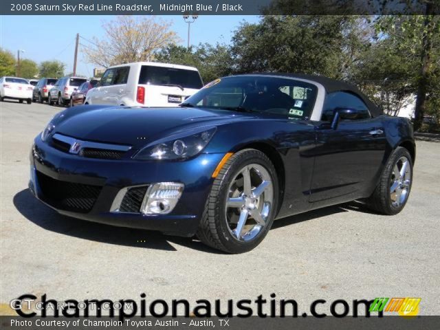 2008 Saturn Sky Red Line Roadster in Midnight Blue