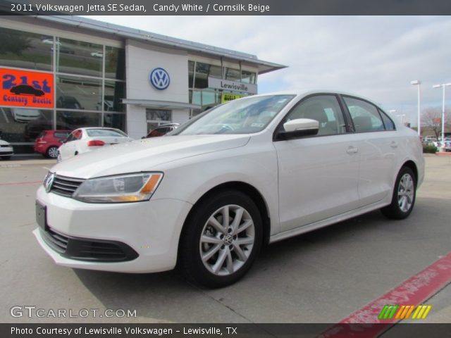 2011 Volkswagen Jetta SE Sedan in Candy White
