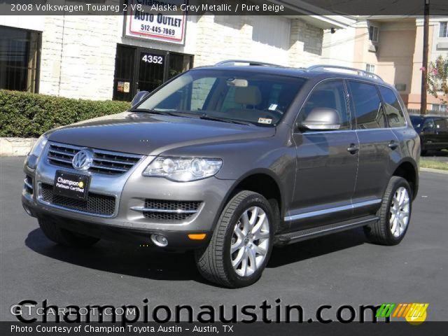 2008 Volkswagen Touareg 2 V8 in Alaska Grey Metallic