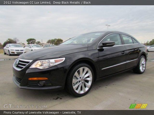 2012 Volkswagen CC Lux Limited in Deep Black Metallic