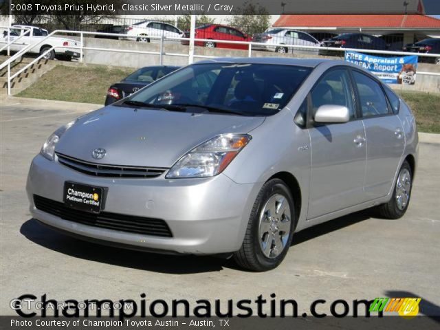 2008 Toyota Prius Hybrid in Classic Silver Metallic
