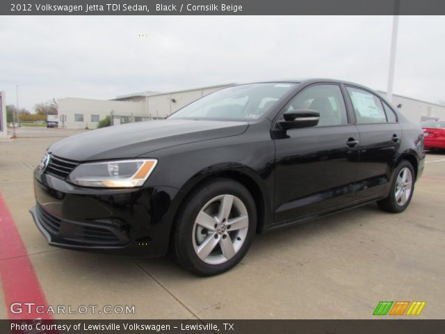 2012 Volkswagen Jetta TDI Sedan in Black