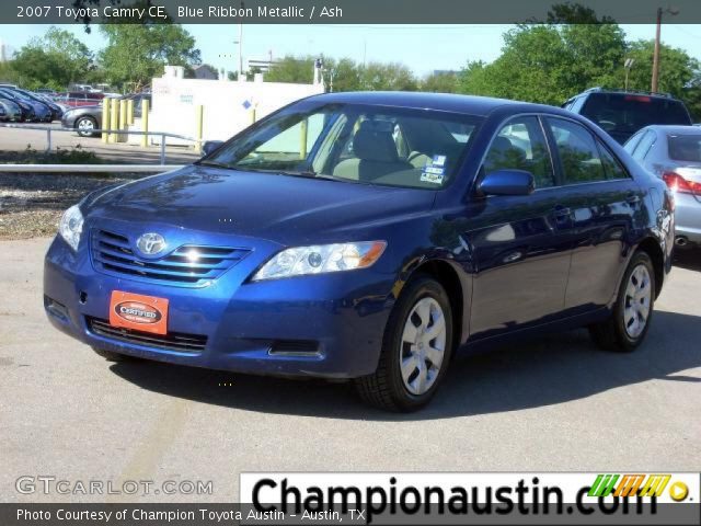 2007 Toyota Camry CE in Blue Ribbon Metallic