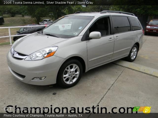2006 Toyota Sienna Limited in Silver Shadow Pearl