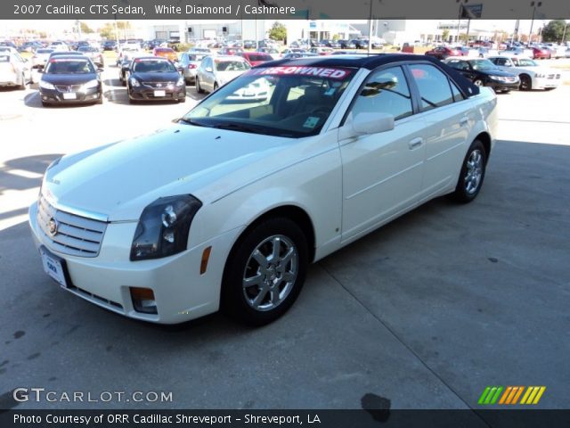 2007 Cadillac CTS Sedan in White Diamond