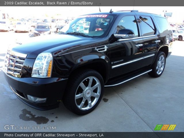 2009 Cadillac Escalade  in Black Raven
