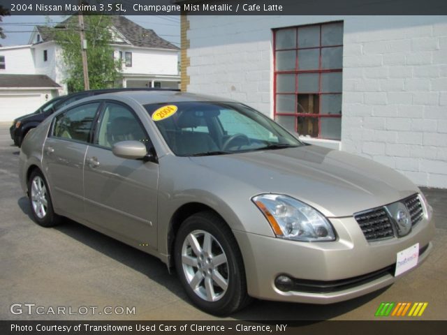 2004 Nissan Maxima 3.5 SL in Champagne Mist Metallic