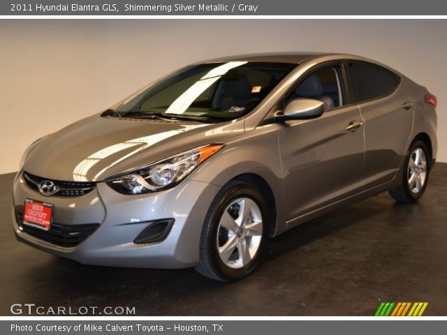 2011 Hyundai Elantra GLS in Shimmering Silver Metallic