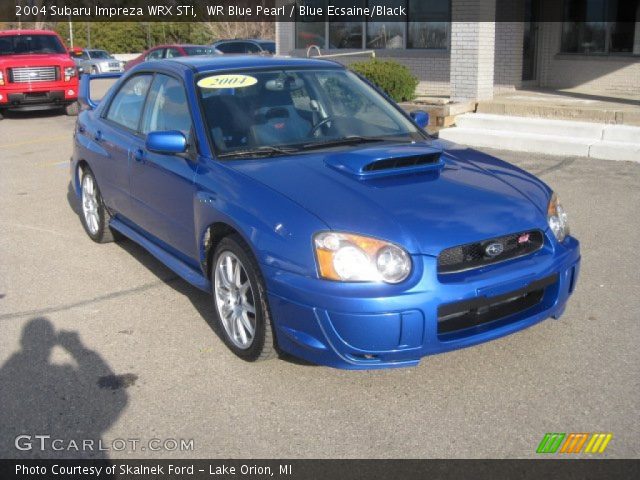 2004 Subaru Impreza WRX STi in WR Blue Pearl
