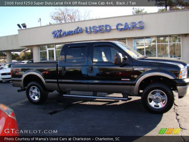 2006 Ford F250 Super Duty Lariat FX4 Off Road Crew Cab 4x4 in Black