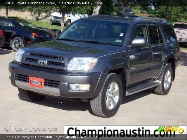 2004 Toyota 4Runner Limited in Galactic Gray Mica