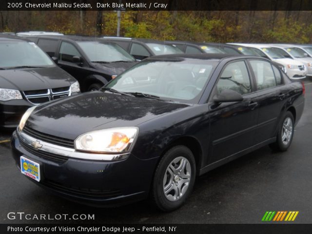 2005 Chevrolet Malibu Sedan in Dark Blue Metallic