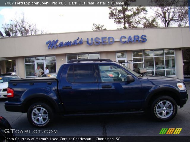 2007 Ford Explorer Sport Trac XLT in Dark Blue Pearl Metallic