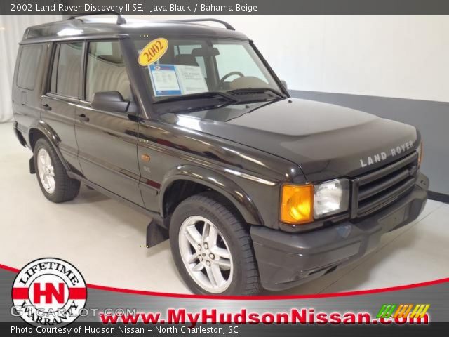 2002 Land Rover Discovery II SE in Java Black