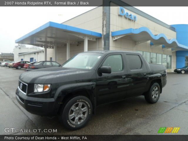 2007 Honda Ridgeline RTX in Formal Black