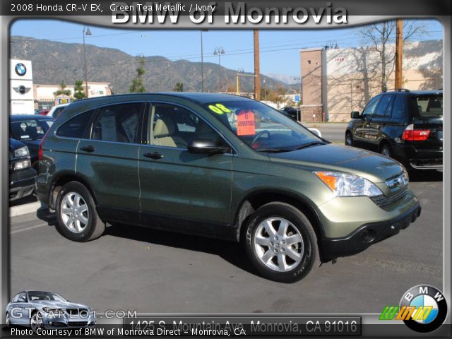 2008 Honda CR-V EX in Green Tea Metallic