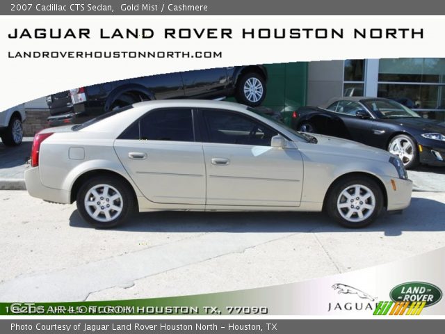 2007 Cadillac CTS Sedan in Gold Mist