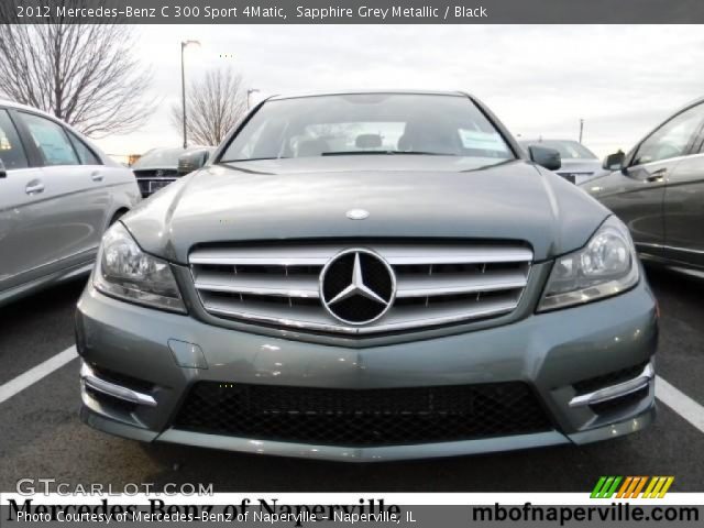 2012 Mercedes-Benz C 300 Sport 4Matic in Sapphire Grey Metallic