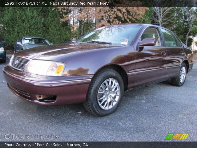 1999 Toyota Avalon XL in Napa Burgundy Red Pearl