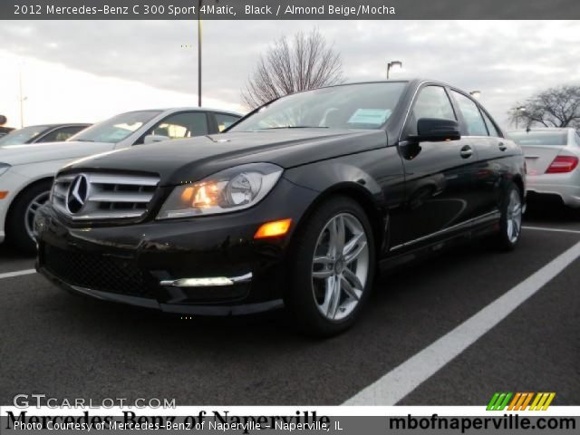 2012 Mercedes-Benz C 300 Sport 4Matic in Black