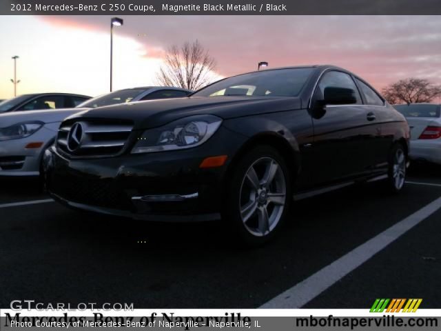 2012 Mercedes-Benz C 250 Coupe in Magnetite Black Metallic