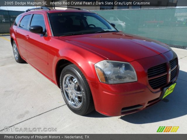 2005 Dodge Magnum SE in Inferno Red Crystal Pearl
