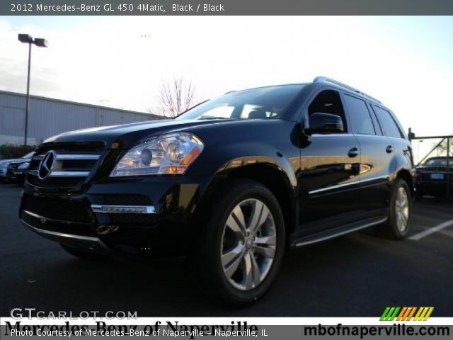 2012 Mercedes-Benz GL 450 4Matic in Black