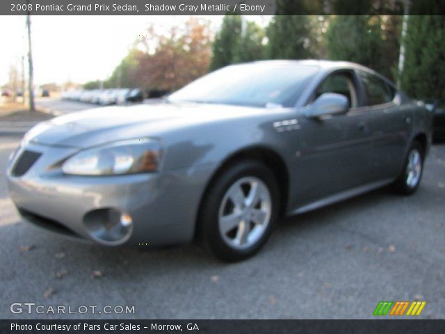 2008 Pontiac Grand Prix Sedan in Shadow Gray Metallic