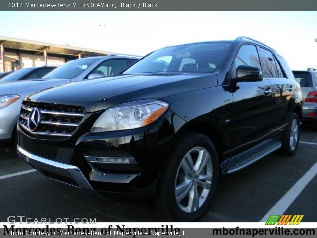 2012 Mercedes-Benz ML 350 4Matic in Black