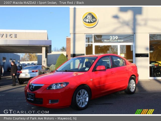 2007 Mazda MAZDA3 i Sport Sedan in True Red